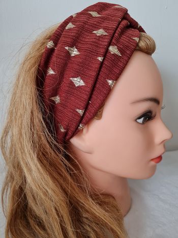 Bandeau croisé femme