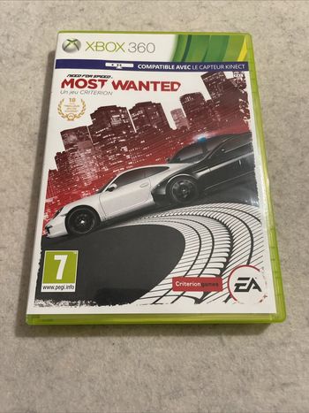 Jeu Microsoft Xbox 360 Need For Speed Most Wanted Version Française Comme Neuf
