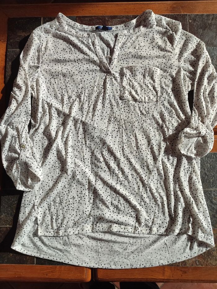 T-shirt manches 3/4 - photo numéro 3