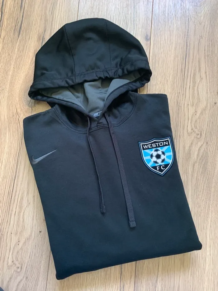 Sweat à capuche Nike Weston FC Noir Taille XL - photo numéro 2
