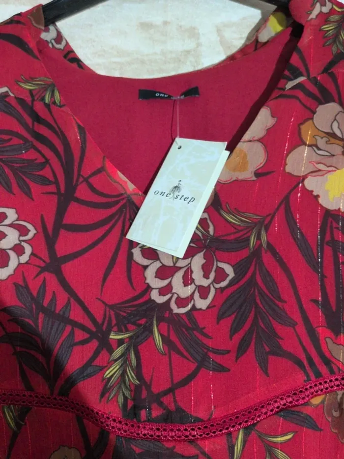 Blouse One Step – Taille 36 – Neuve avec étiquette - photo numéro 4