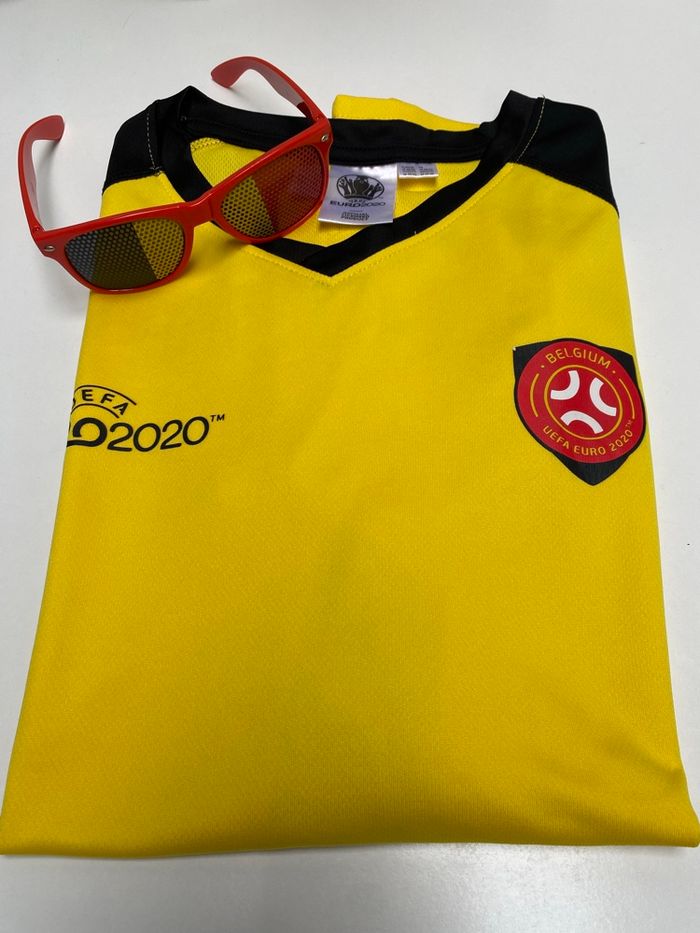 Maillot de Foot UEFA Euro 2020 Belgique 🌸 taille M - photo numéro 10