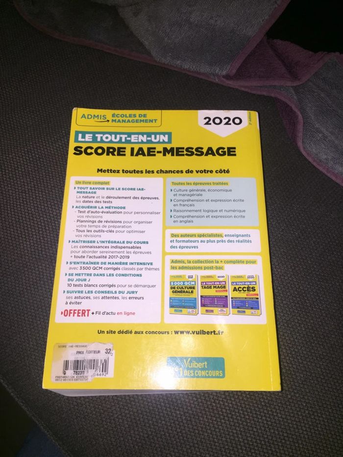 Le tout-en-un score iae message 2020 - photo numéro 2