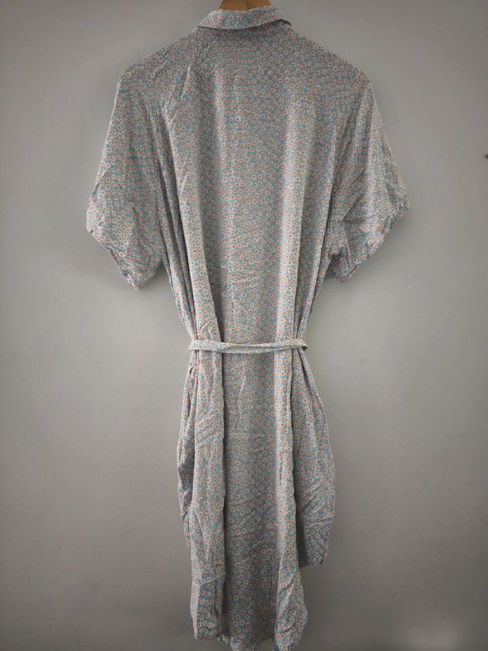 Robe mi longue monki fleurie taille M mais taille grand - photo numéro 7