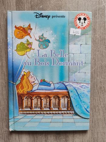 Livre le club du livre Mickey la Belle au bois dormant