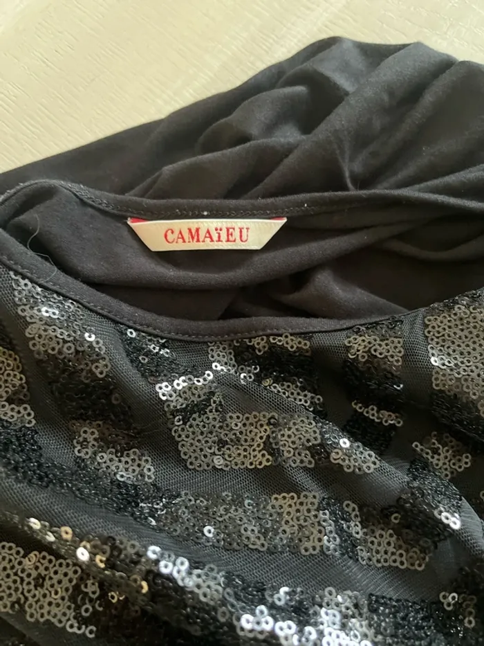 Haut Sequins Camaïeu - photo numéro 5