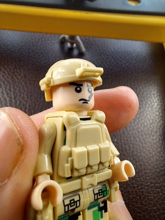 Figurine Lego compatible Militaire - photo numéro 8
