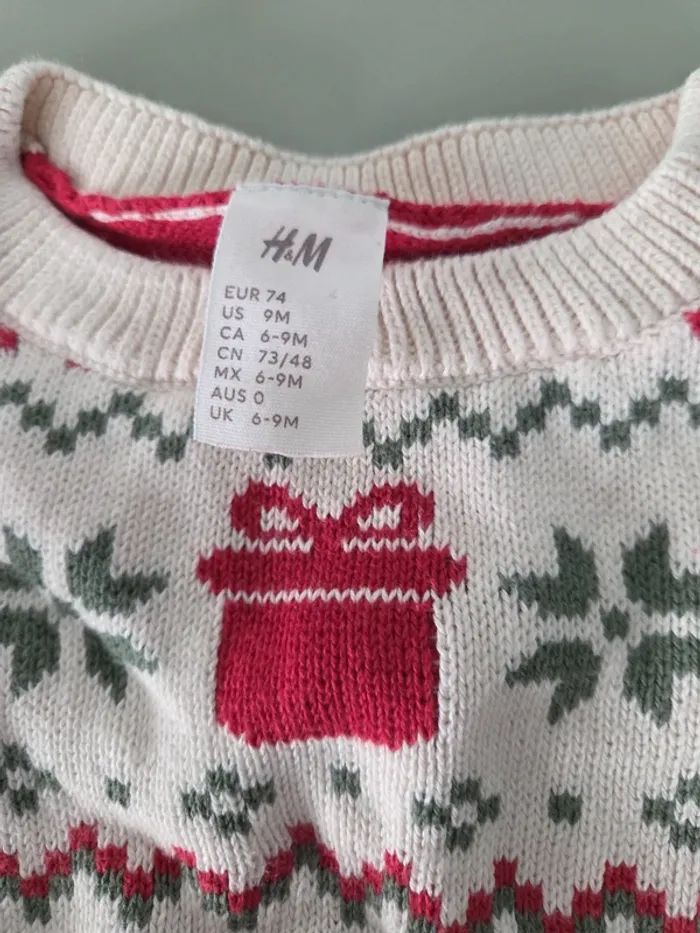 Pull noel 12 mois - photo numéro 2