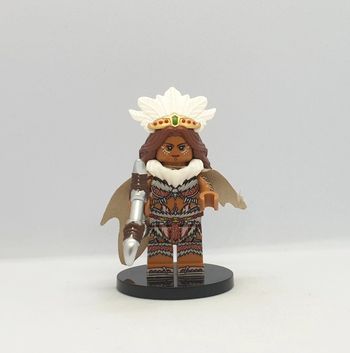 🏯 Figurine Courage des Trois Royaumes - Madame Zhu Rong - (Style Lego) 🏯