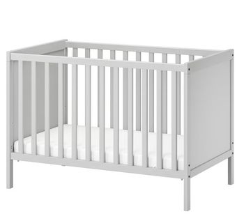 SUNDVIK Lit bébé, blanc, 60x120 cm