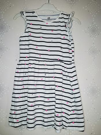 D4183 - robe fille 10 ans