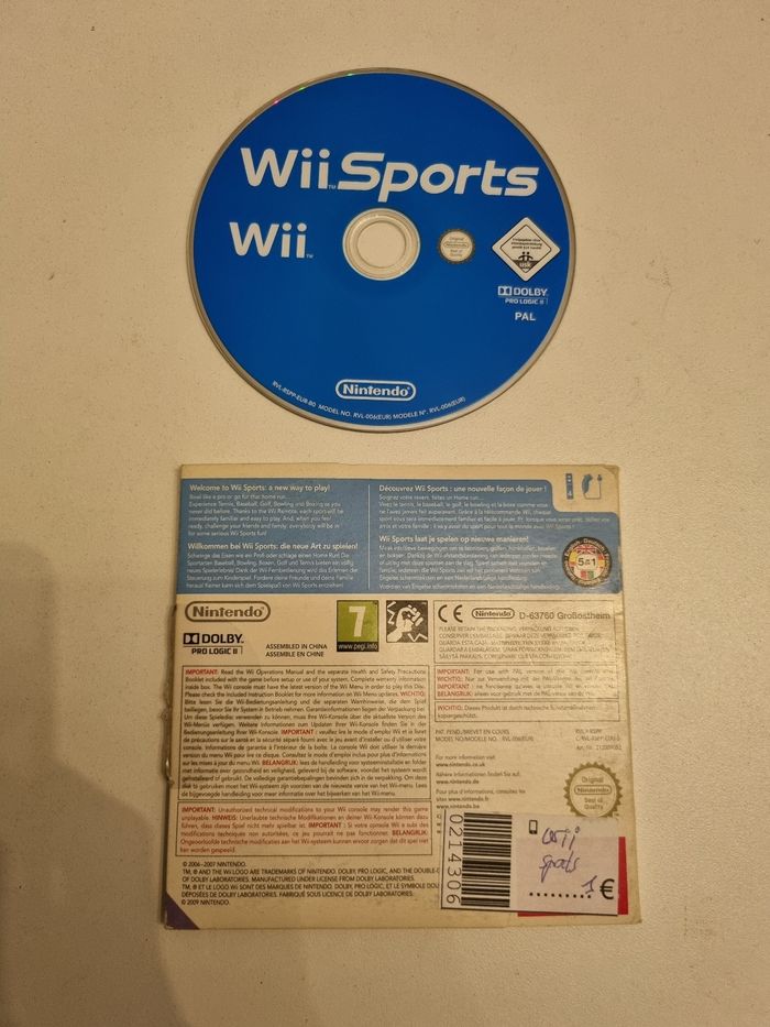 Jeu Wii Sports #1 - photo numéro 3