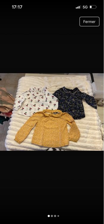 Lot hauts manches longues