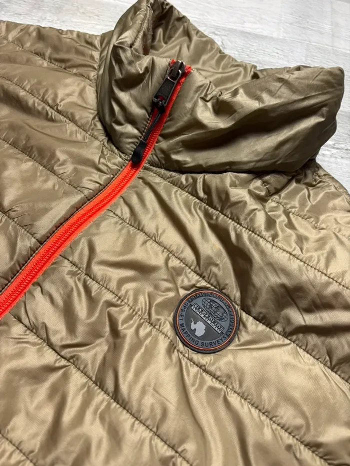Doudoune sans manche Napapijri - Kaki - Taille XL - photo numéro 2