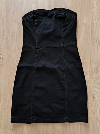 Robe en jean noir 38