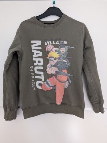 Sweat Naruto Shippuden taille 10 ans