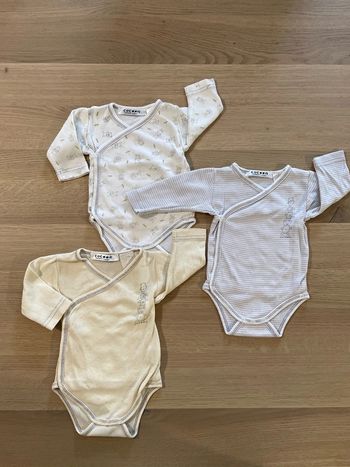 Lot bodies manches longues cocoon la redoute 1 mois