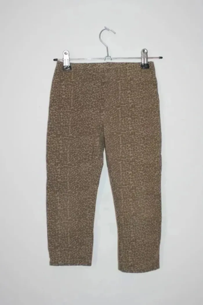 Legging court impression léopard In Extenso 10 ans - photo numéro 4