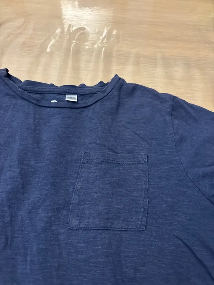T-shirt bleu marine, 12 ans Okaïdi - photo numéro 2