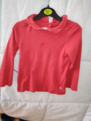 T shirt col bateau