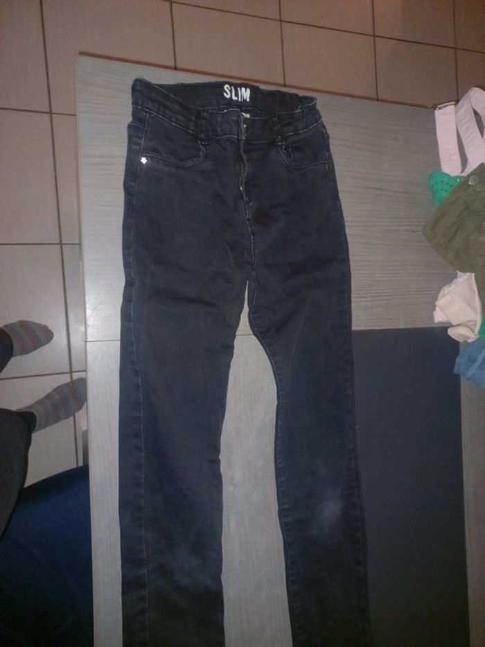 Jean slim fille vertbaudet