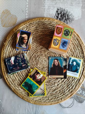 Divers stickers et cartes Panini Harry Potter et Les animaux fantastiques
