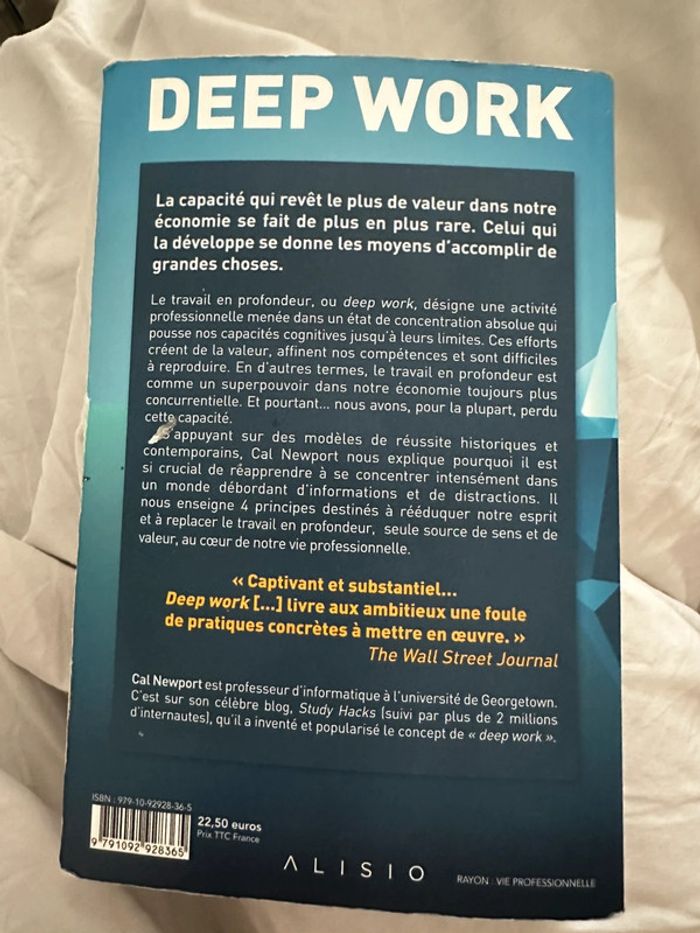Deep Work livre - photo numéro 2