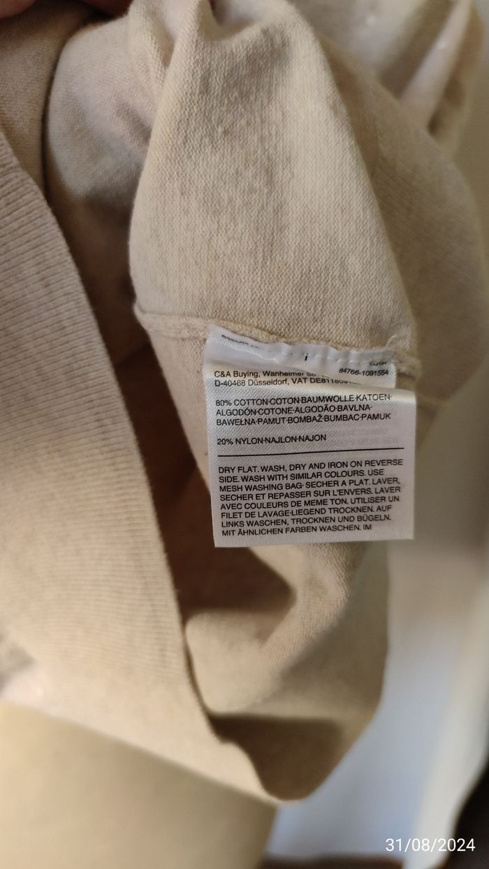Cardigan beige manches longues - photo numéro 7
