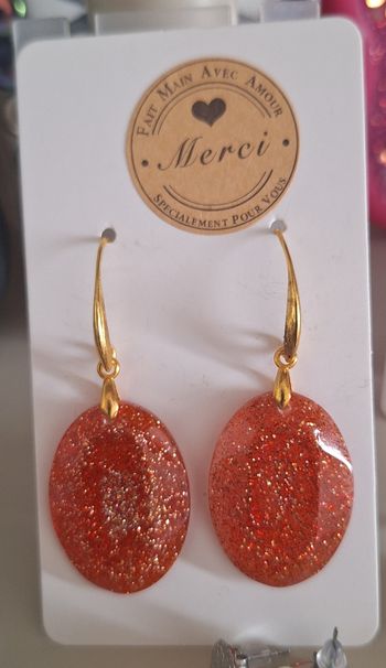 Boucles d oreilles fait main