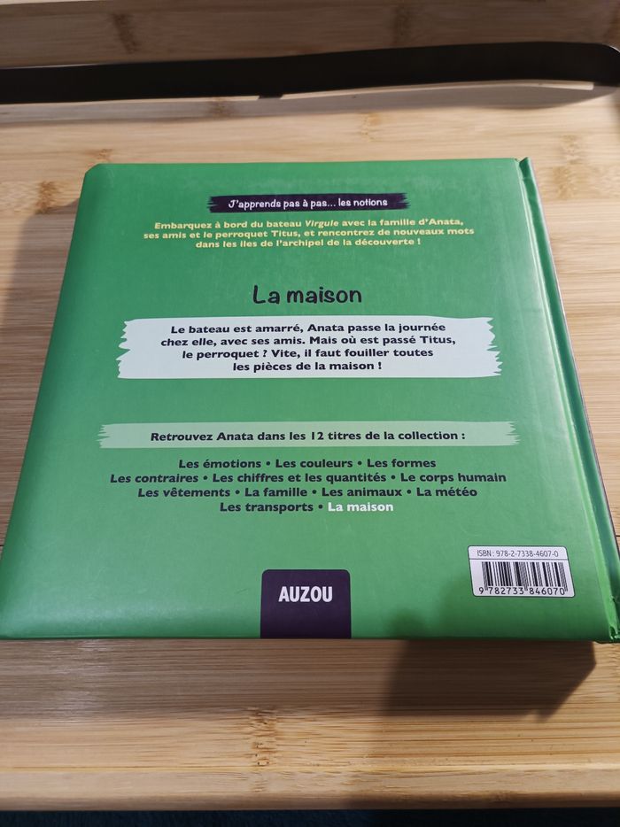 Livre j'apprends pas à pas .. les notions la maison - photo numéro 2