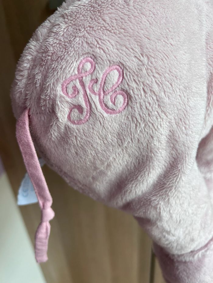 Peluche Ferdinand l'éléphant Rose (25 cm) Tartine et chocolat - photo numéro 12