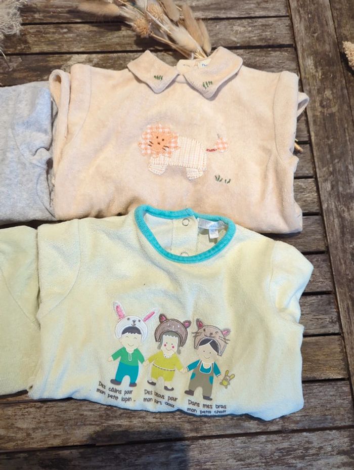 Lot de 4 pyjamas 12 mois - photo numéro 2