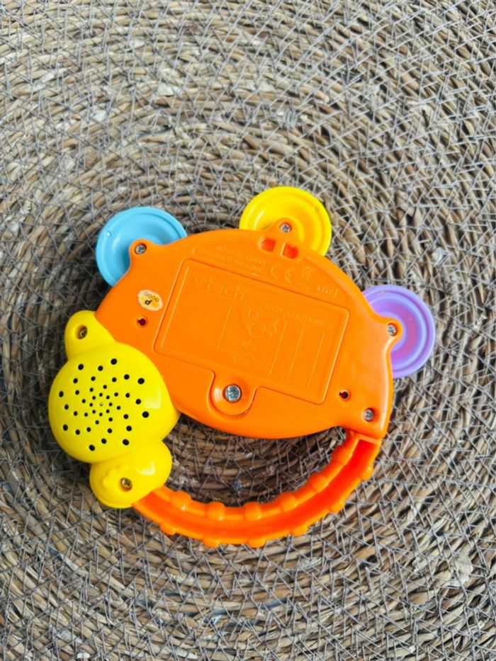 Jeux 👣 vtech, lot, p'tit tambourin et hochet p'tit chien - photo numéro 4