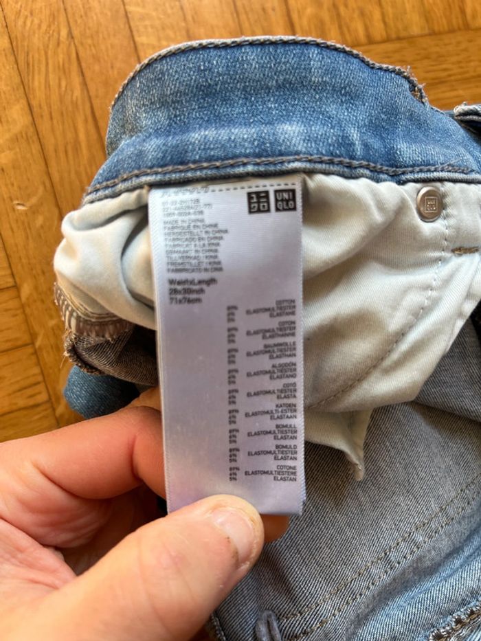 Jean femme skinny tapered Uniqlo neuf T38 - photo numéro 5