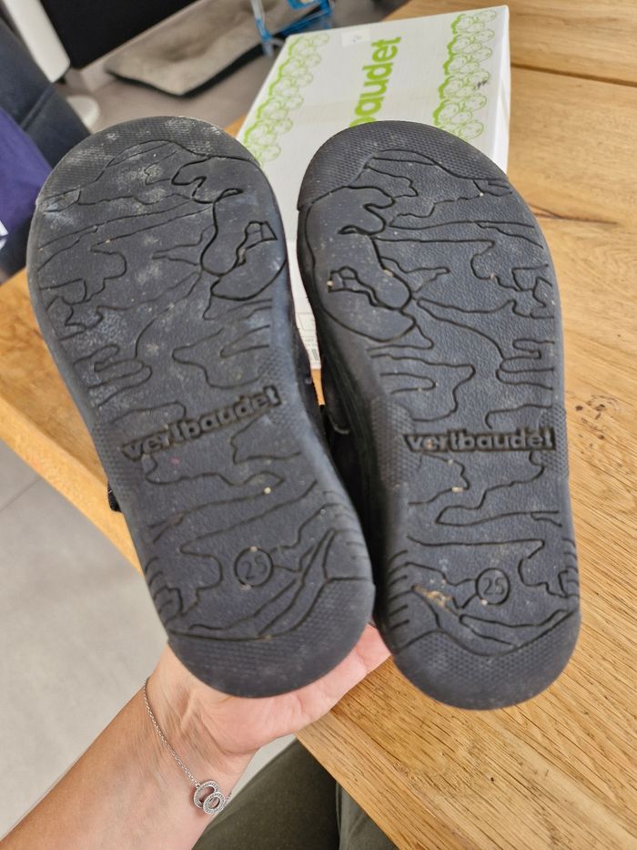 Chaussures cuir vertbaudet pointure 25 fille - photo numéro 3