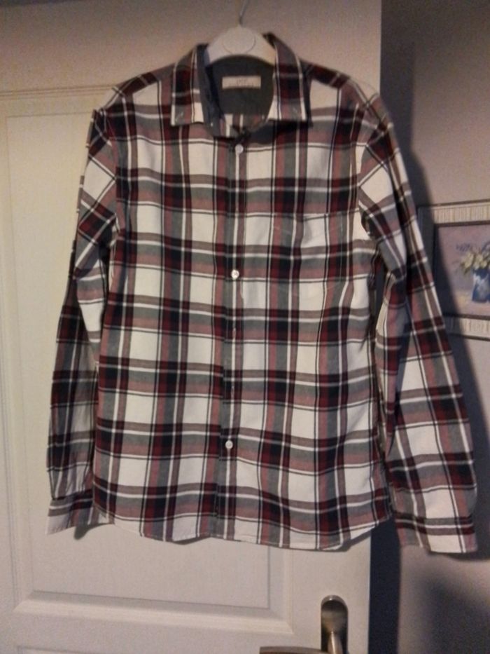 Chemise homme à carreaux Celio