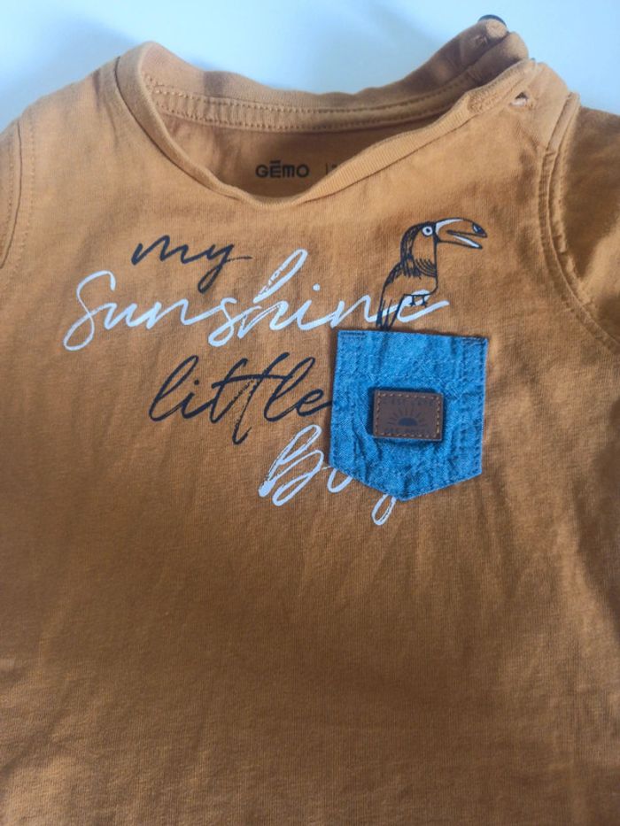 T-shirt manche courte 3 mois - photo numéro 3