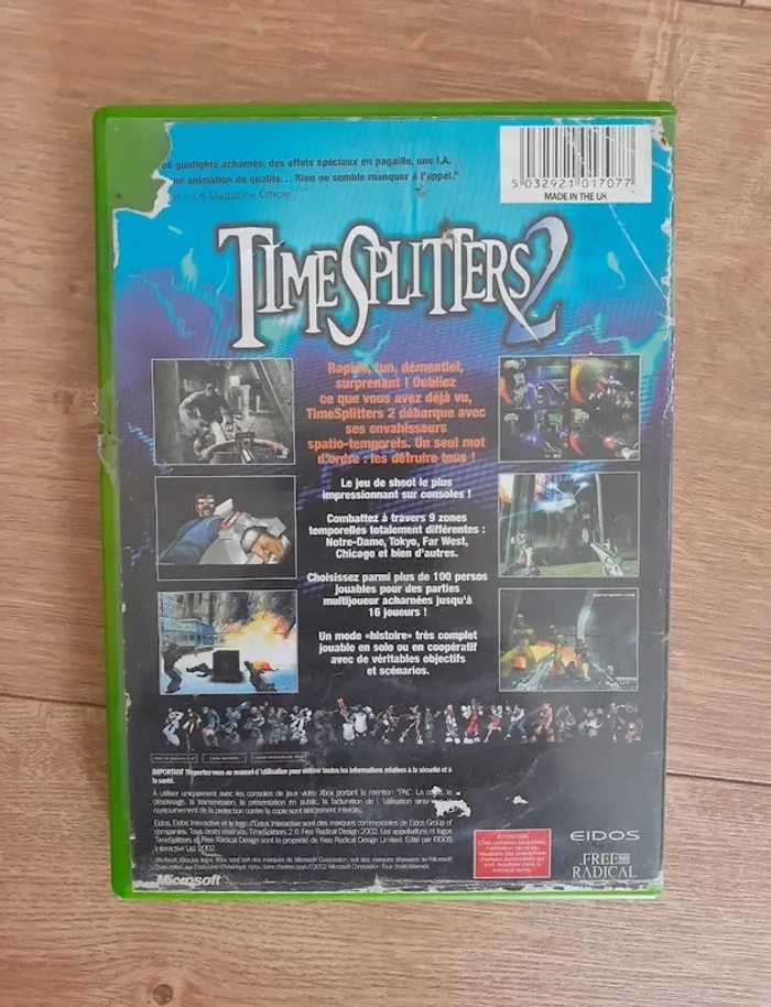 XBOX - Jeu vidéo Time Splitters 2 - photo numéro 2