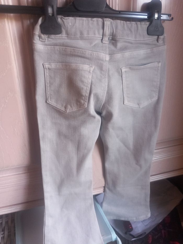 Jeans gris 3/4 ans Zara - photo numéro 4