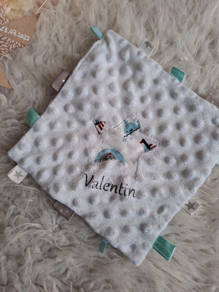 Doudou plat " Valentin " - photo numéro 2