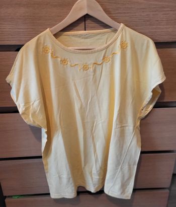 Tee shirt jaune 50/52