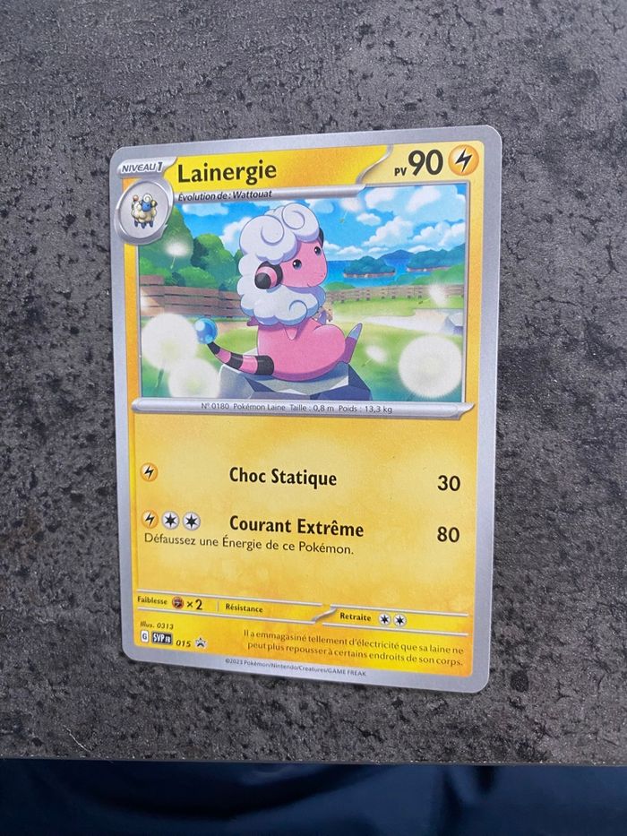 Carte Pokémon Lainergie 015 - photo numéro 2