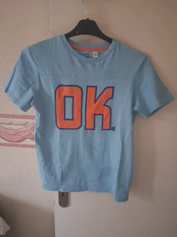 T_shirt enfant Okaidi bleu