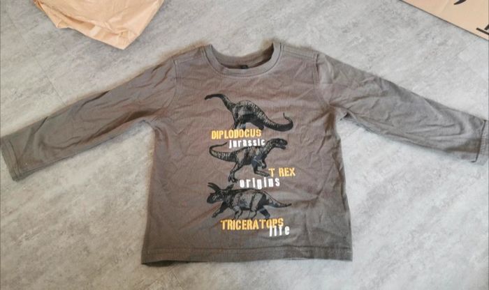 T-shirt à manches longues garçon 3 ans