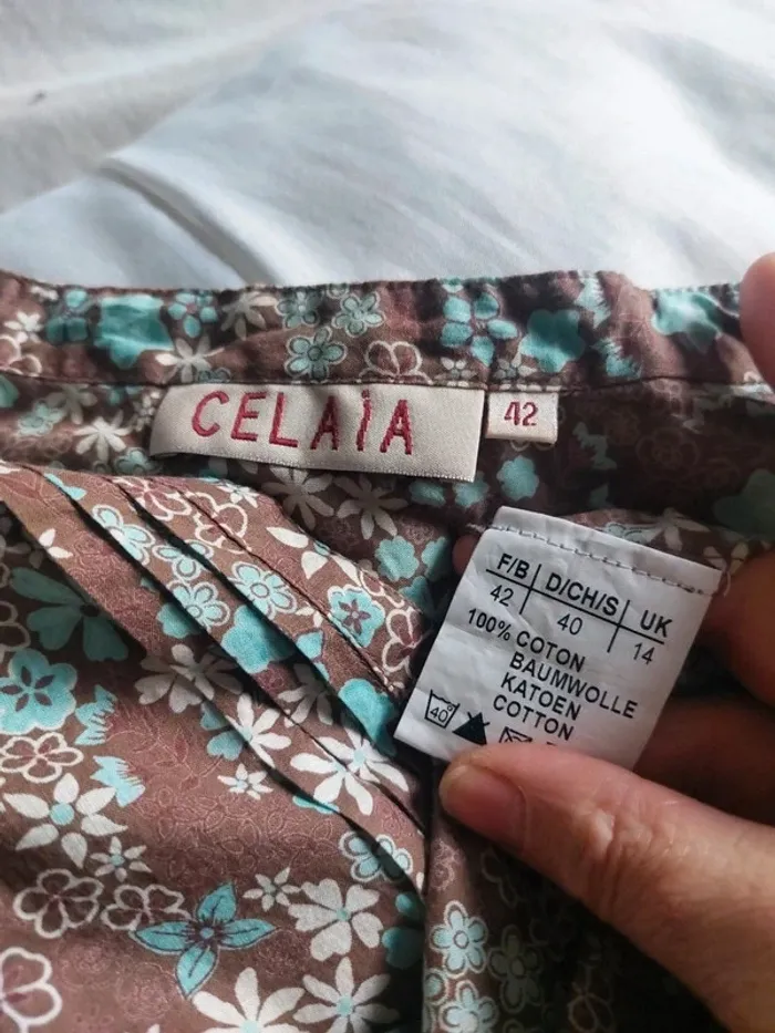 Chemise à fleurs 100% coton - photo numéro 7