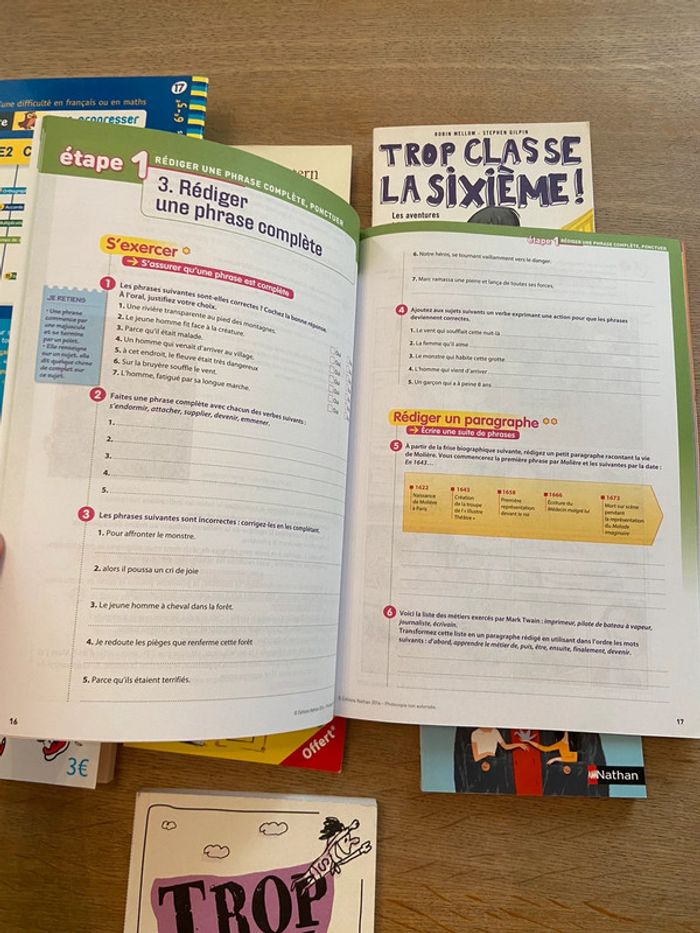 Lot de quatre guides pour réussir son entrée en 6e - photo numéro 13