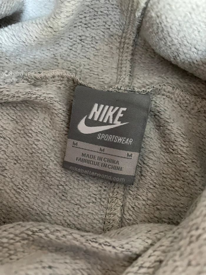 Sweat col tube gris - Nike - M - photo numéro 5