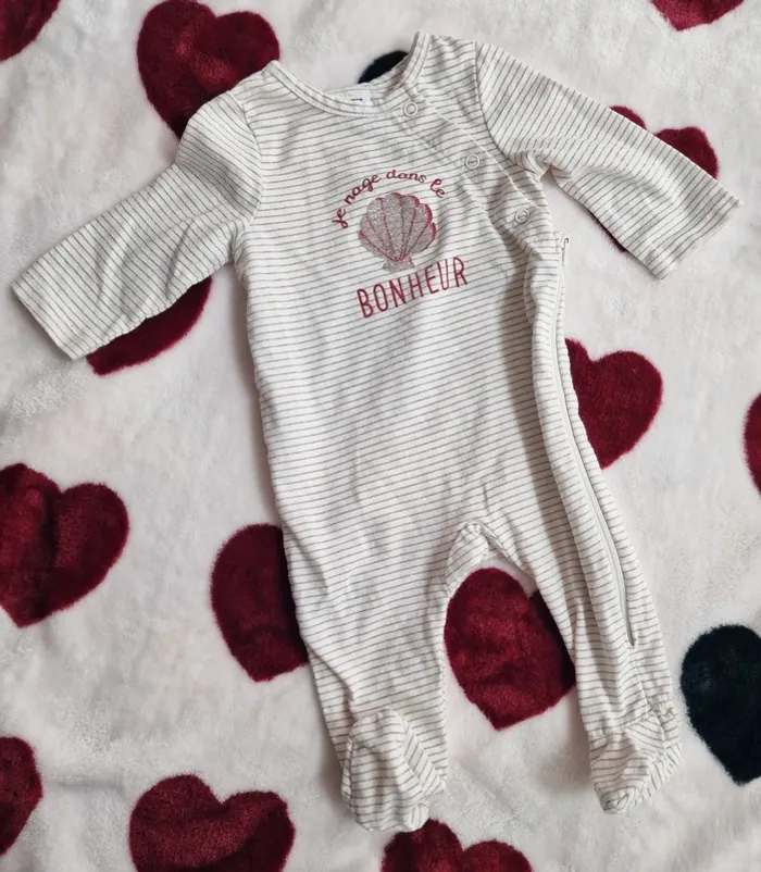 Pyjama coton 3 mois
