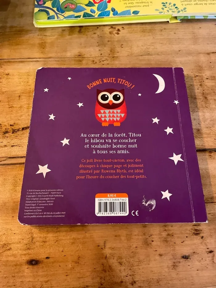 Livre bonne nuit Titou - photo numéro 3