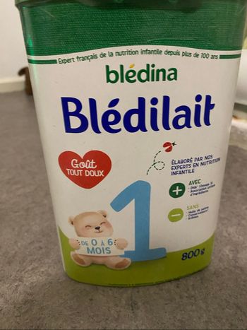 Blédina Blédilait 1er âgé